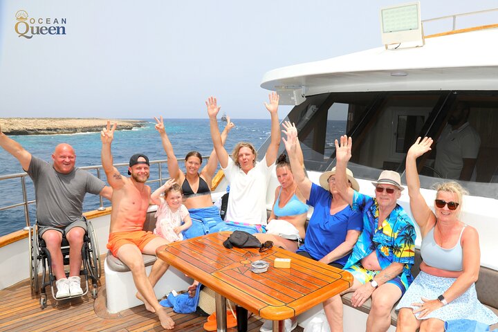 Premium Ayia Napa Cruise with Lunch, Swim Stops & Spacious Decks