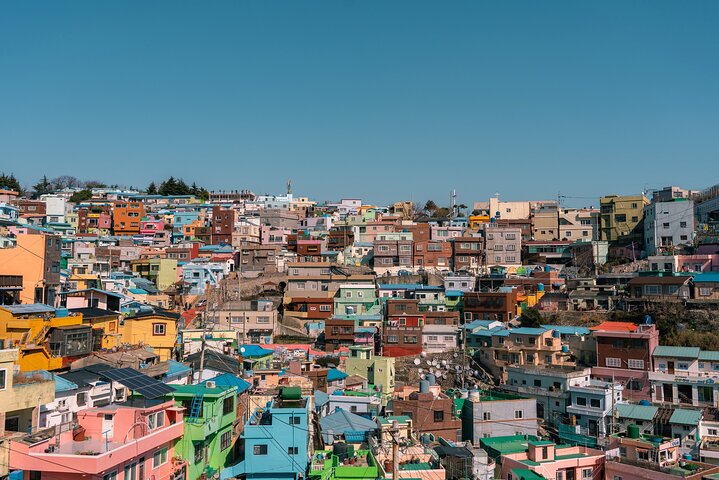 Busan Top Coastal Highlights with Gamcheon Village & Sky Capsule