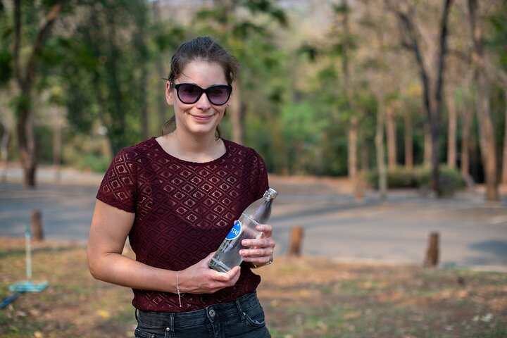 Erawan Waterfall & Train Tour from Kanchanaburi – Full Day