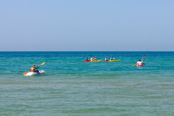 Kayak Tour: From Cala Manbrù to Torre Salsa Reserve