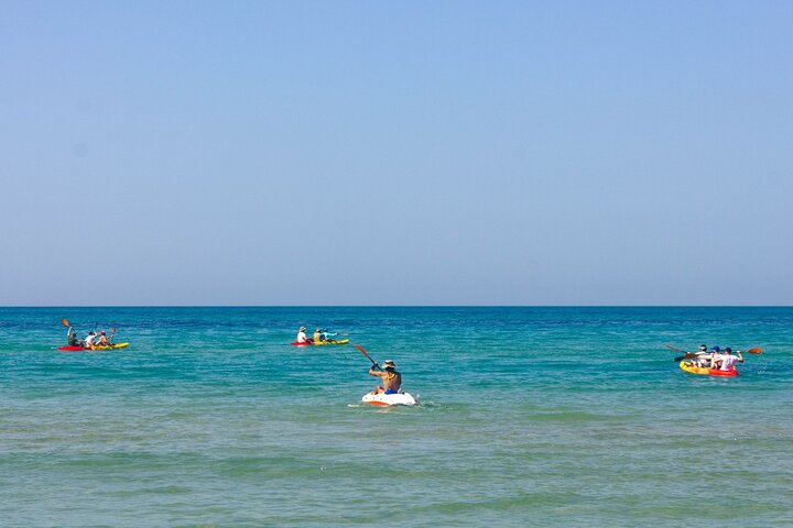 Kayak Tour: From Cala Manbrù to Torre Salsa Reserve