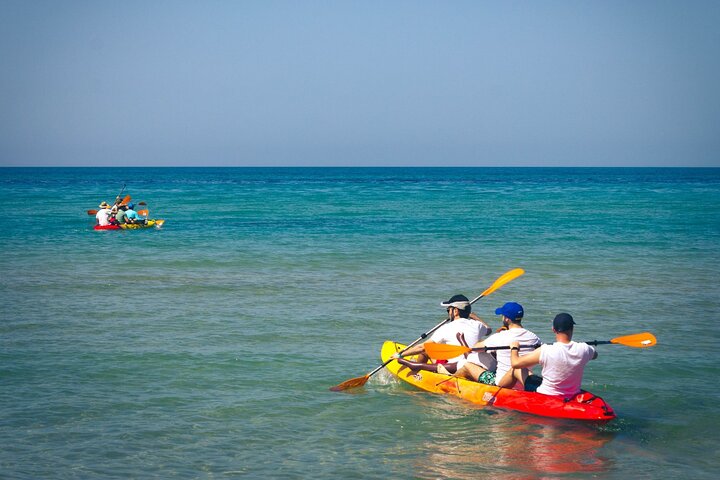 Kayak Tour: From Cala Manbrù to Torre Salsa Reserve