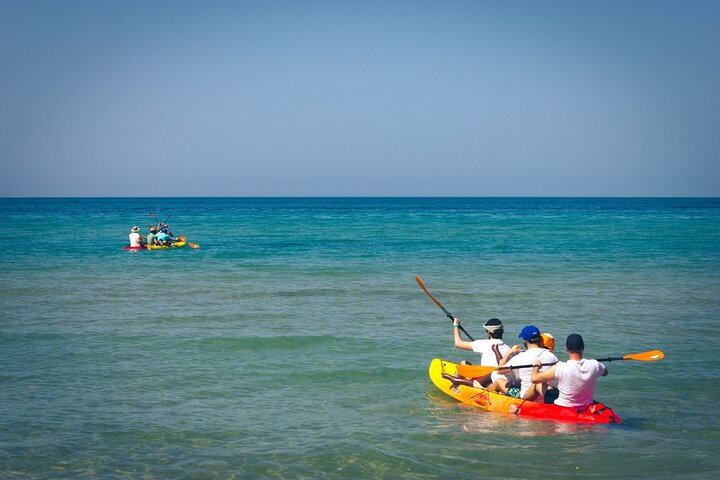 Kayak Tour: From Cala Manbrù to Torre Salsa Reserve