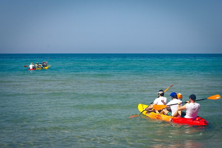 Kayak Tour: From Cala Manbrù to Torre Salsa Reserve