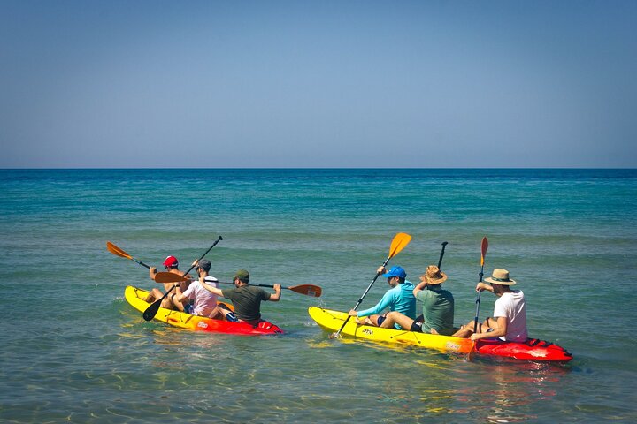 Kayak Tour: From Cala Manbrù to Torre Salsa Reserve