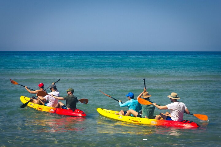 Kayak Tour: From Cala Manbrù to Torre Salsa Reserve