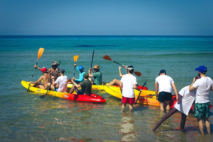 Kayak Tour: From Cala Manbrù to Torre Salsa Reserve
