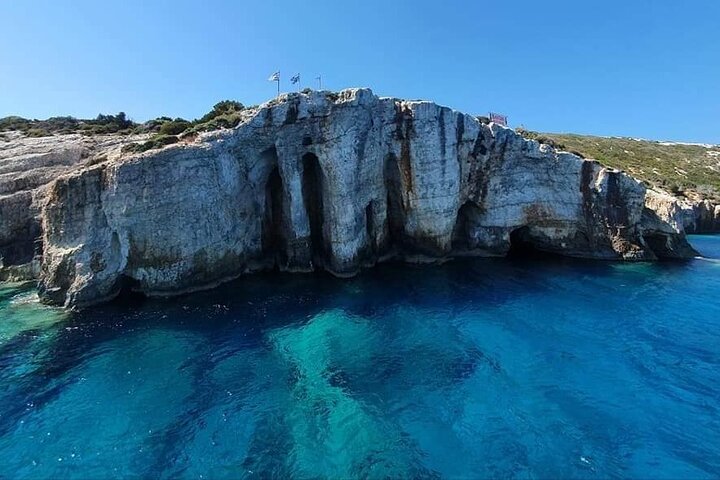 Zakynthos Blue Caves and Navagio bay