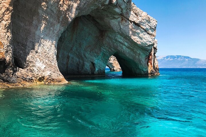Zakynthos Blue Caves and Navagio bay