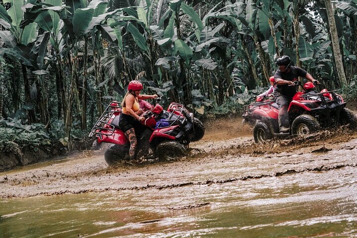 Ubud ATV Quad Bike Adventure with Gorilla Cave and Lunch