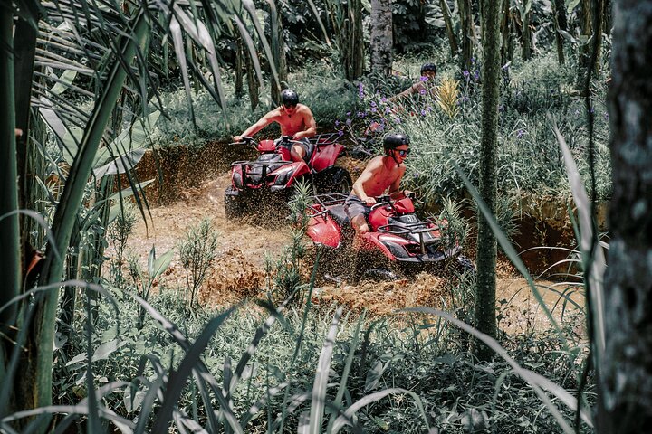 Ubud ATV Quad Bike Adventure with Gorilla Cave and Lunch