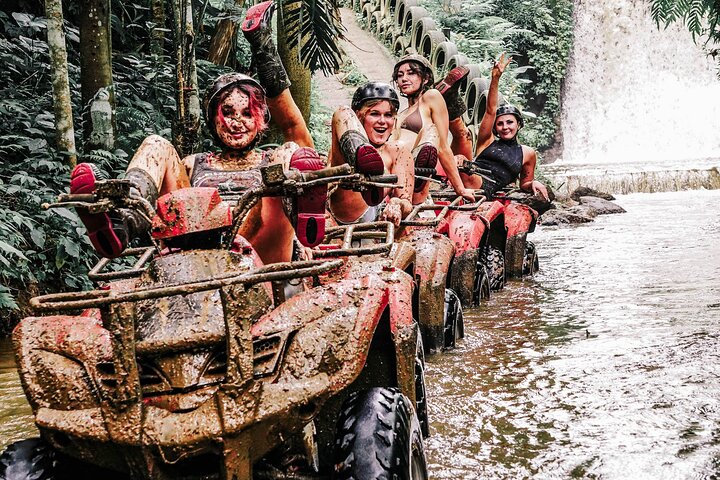 Ubud ATV Quad Bike Adventure with Gorilla Cave and Lunch