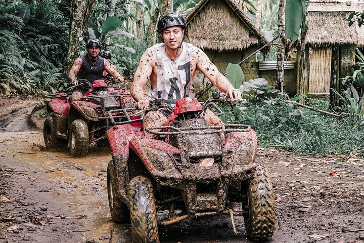 Ubud ATV Quad Bike Adventure with Gorilla Cave and Lunch