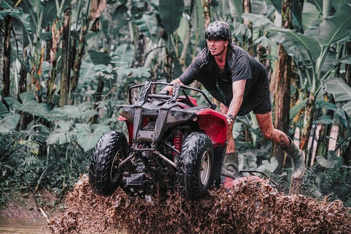 Ubud ATV Quad Bike Adventure with Gorilla Cave and Lunch