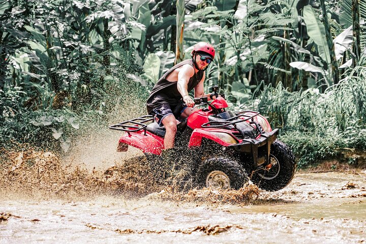 Ubud ATV Quad Bike Adventure with Gorilla Cave and Lunch
