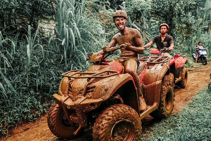 Ubud ATV Quad Bike Adventure with Gorilla Cave and Lunch