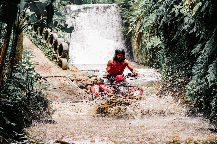 Ubud ATV Quad Bike Adventure with Gorilla Cave and Lunch