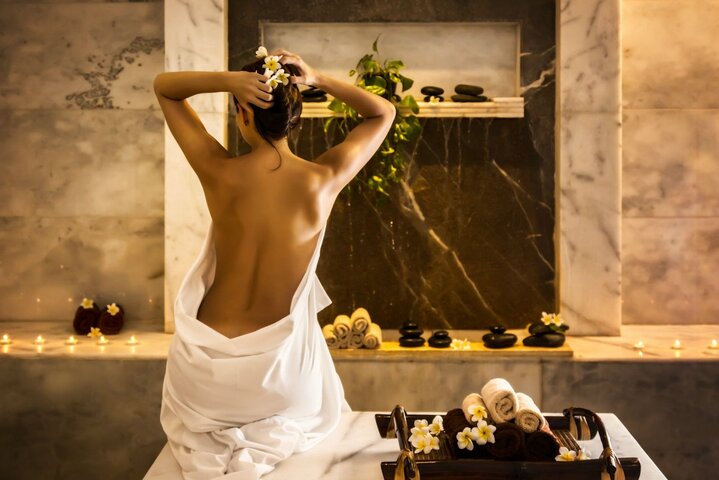 Marrakech Hammam Spa Experience with Traditional Moroccan Tea
