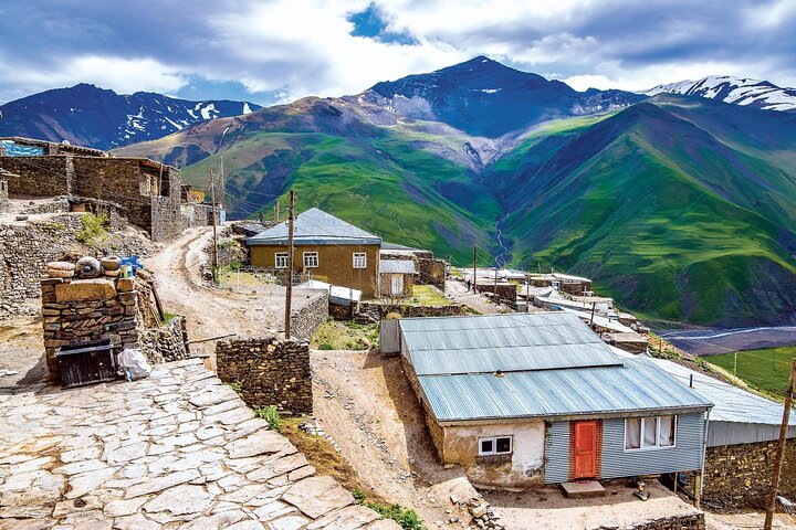 From Baku: Guba & Khinalig & Candy Mountains (Private or Group)