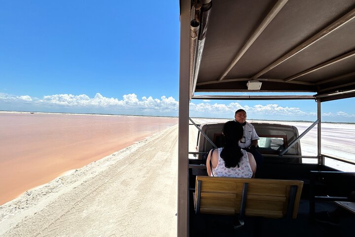 Admission Ticket to Safari in the Pink Lagoons of Las Coloradas