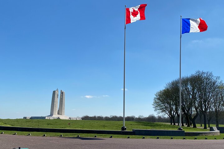 Private WW1 Canadian focused Tour including Vimy Ridge