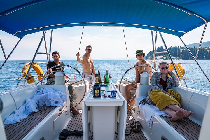 Guided Sailing Yacht Trip in Corfu Island