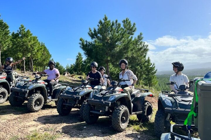 2-Hour Quad Biking Guided Excursion Through the Knysna Forests