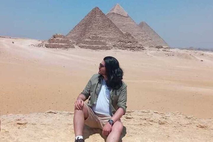 From El Sokhna Port: Giza Pyramids Visit & Nile Lunch Cruise