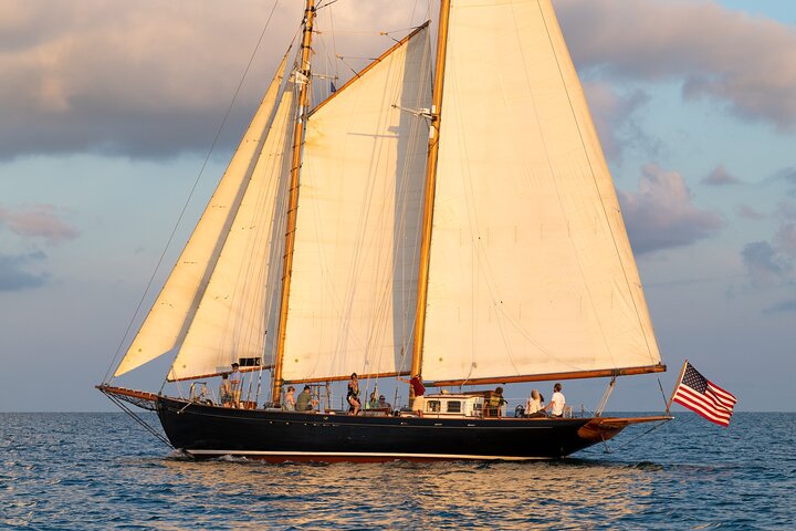 Sailing on Historic Schooner Yacht in Salem, MA