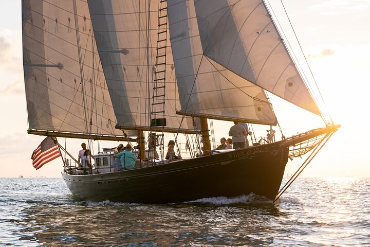 Sailing on Historic Schooner Yacht in Salem, MA
