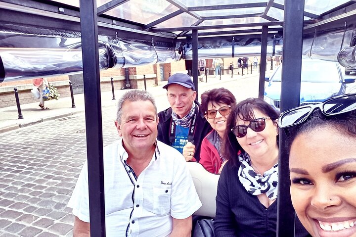 Gdansk: 2H City Sightseeing Tour LIVE GUIDED by Buggy/Golf cart