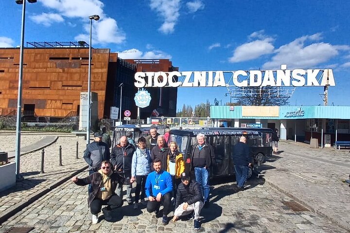 Gdansk: 2H City Sightseeing Tour LIVE GUIDED by Buggy/Golf cart