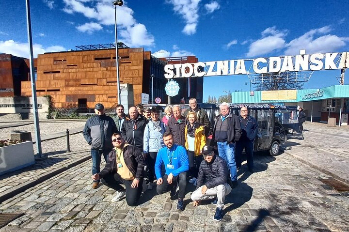 Gdansk: 2H City Sightseeing Tour LIVE GUIDED by Buggy/Golf cart