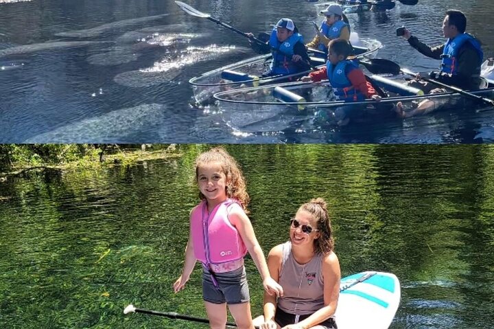 Silver Springs Clear Kayak Manatee, Monkey & Wildlife Adventures