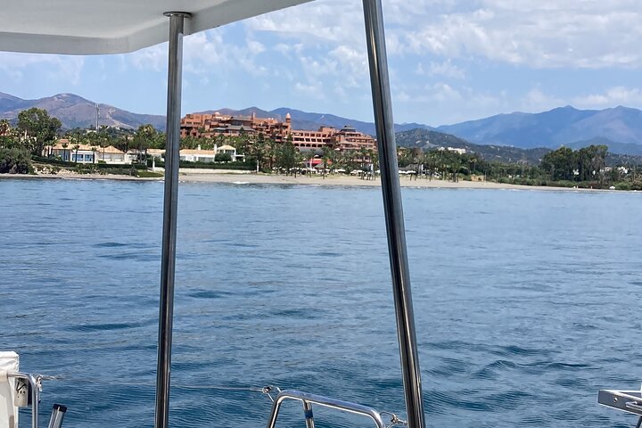 Dolphin trips on a catamaran