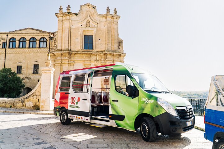 Matera Official Open Bus Tour with entrance to Casa Grotta