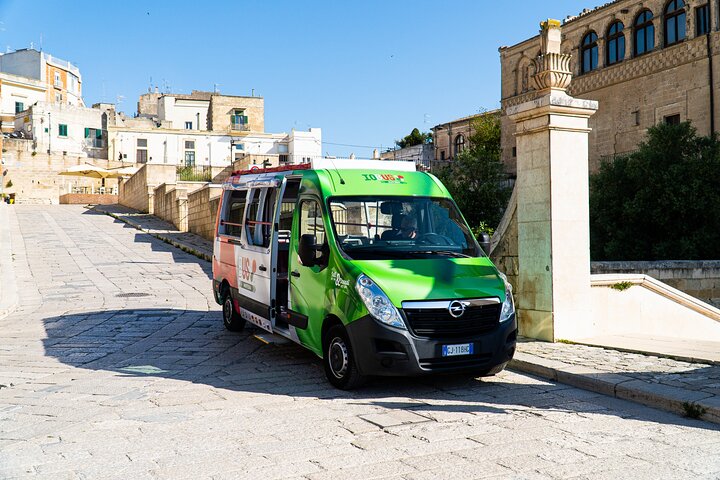 Matera Official Open Bus Tour with entrance to Casa Grotta