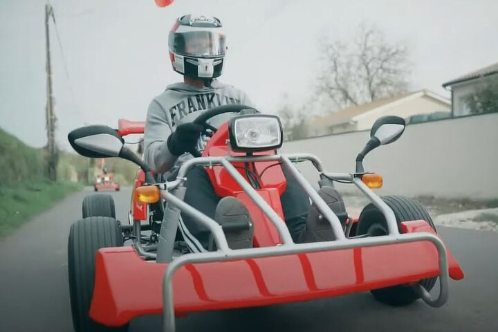 Unique in France: Driving Karts on the road in Gironde
