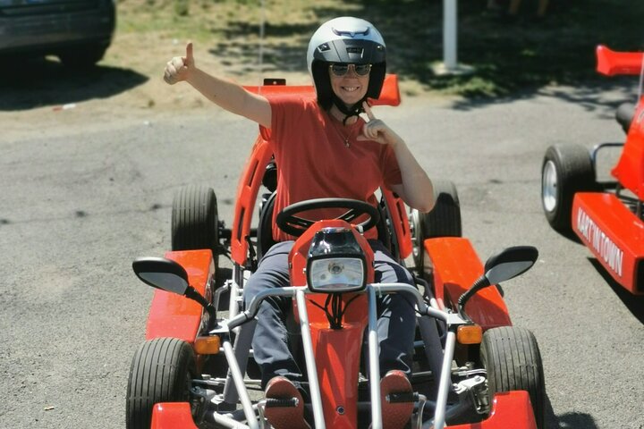 Unique in France: Driving Karts on the road in Gironde