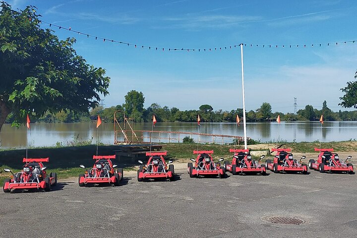 Unique in France: Driving Karts on the road in Gironde