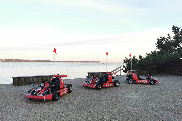 Unique in France: Driving Karts on the road in Gironde