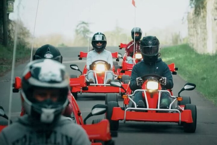 Unique in France: Driving Karts on the road in Gironde