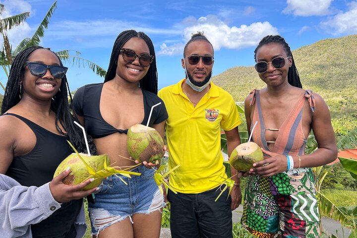 Half Day Private Tour in St. Lucia Jeep Wrangler