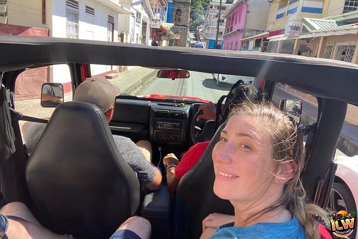 Half Day Private Tour in St. Lucia Jeep Wrangler