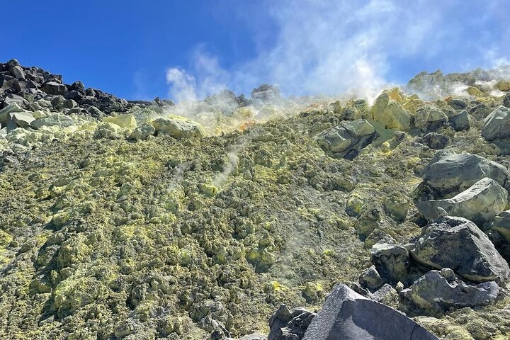 Half-Day Private Tour in Sierra Negra Volcano's Sulfur fumaroles
