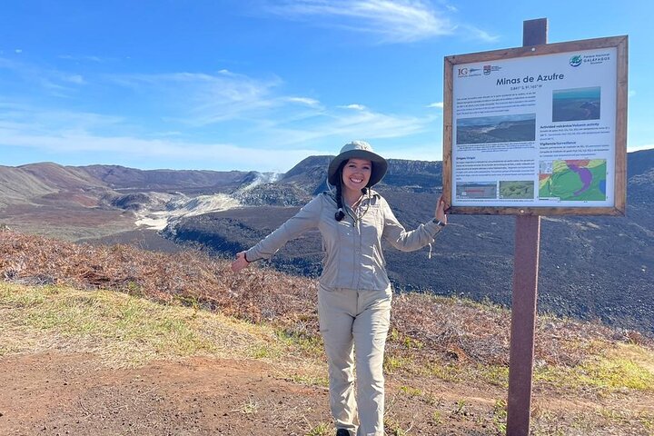 Half-Day Private Tour in Sierra Negra Volcano's Sulfur fumaroles