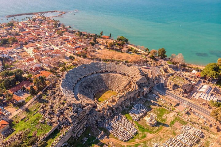 Perge, Aspendos, Side and Waterfall Full Day Tour