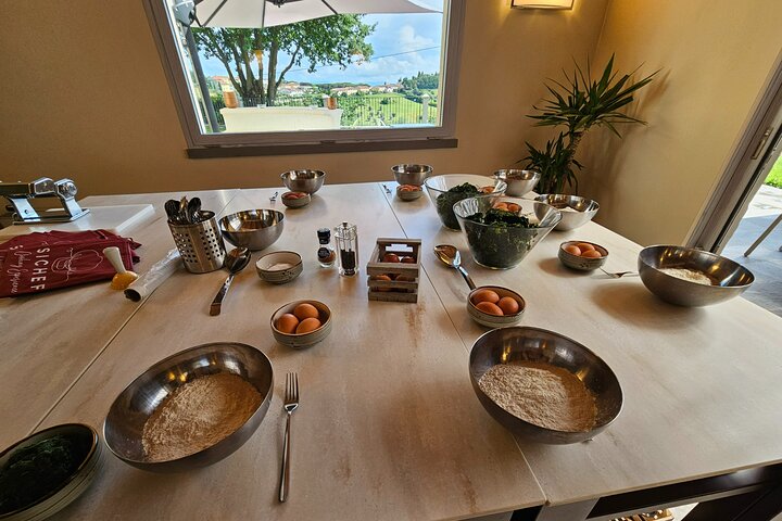 Chianti -Fresh Pasta Making Class and Sauces with Lunch or Dinner