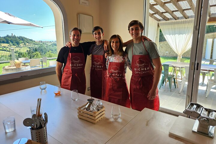 Chianti -Fresh Pasta Making Class and Sauces with Lunch or Dinner