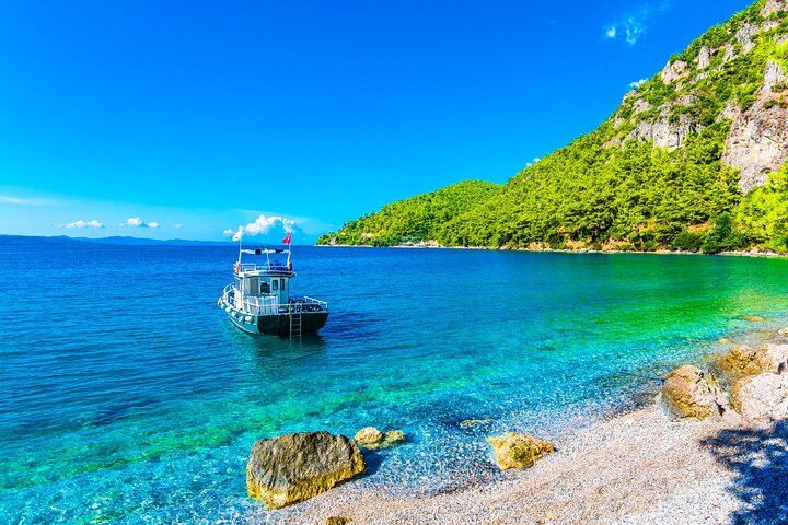 Marmaris Cleopatra Island & Gökova Bays Boat Tour with Lunch